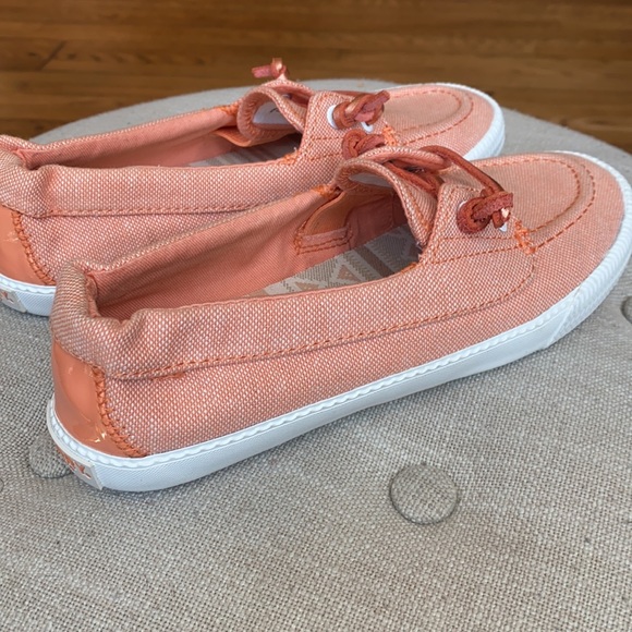 Sperry Slip On Lounge Away Sneaker Orangey Light Peach Women's 6 - Picture 12 of 14